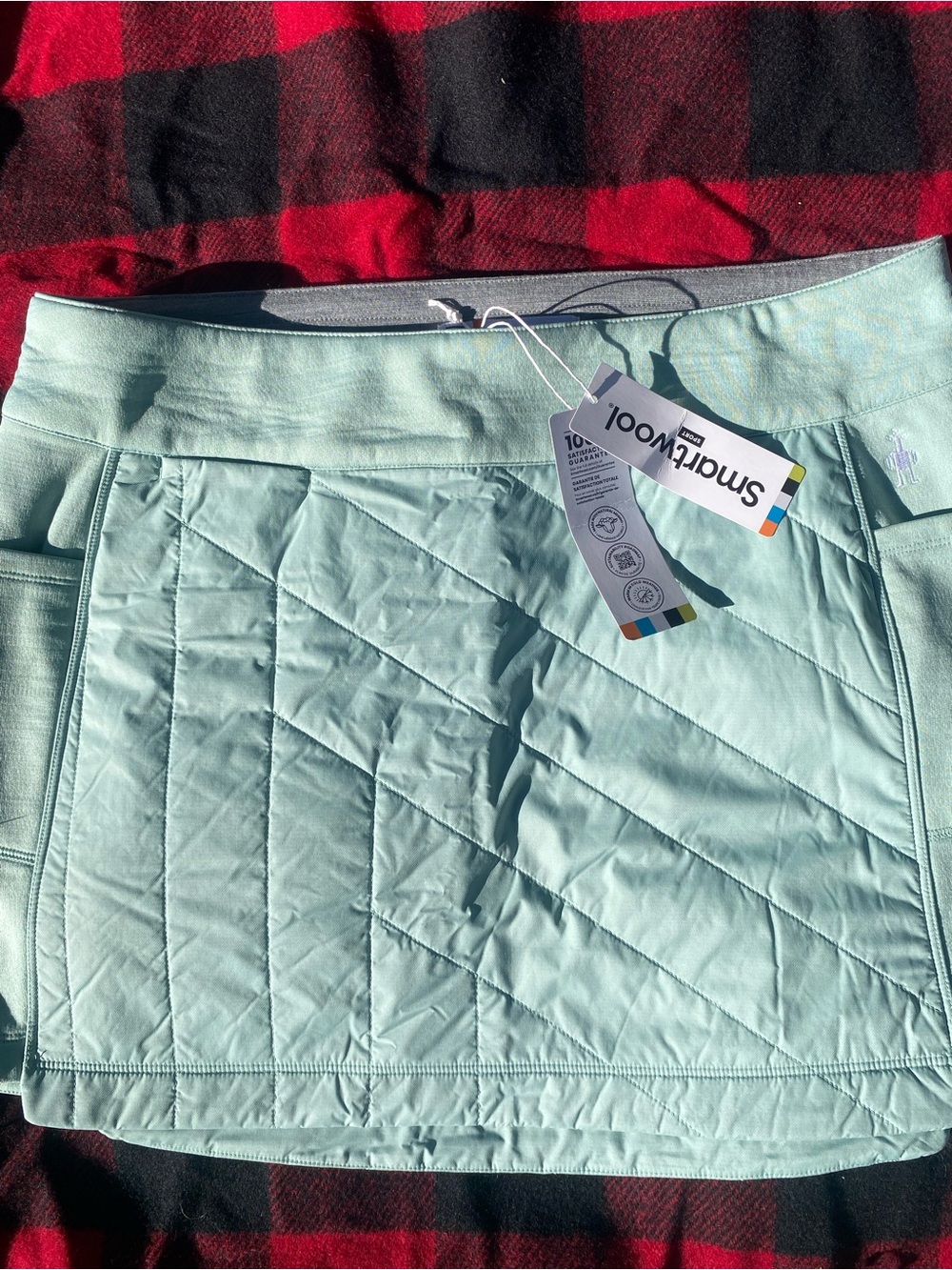 Smartwool Smartloft Skirt Arctic Green-Size Large
